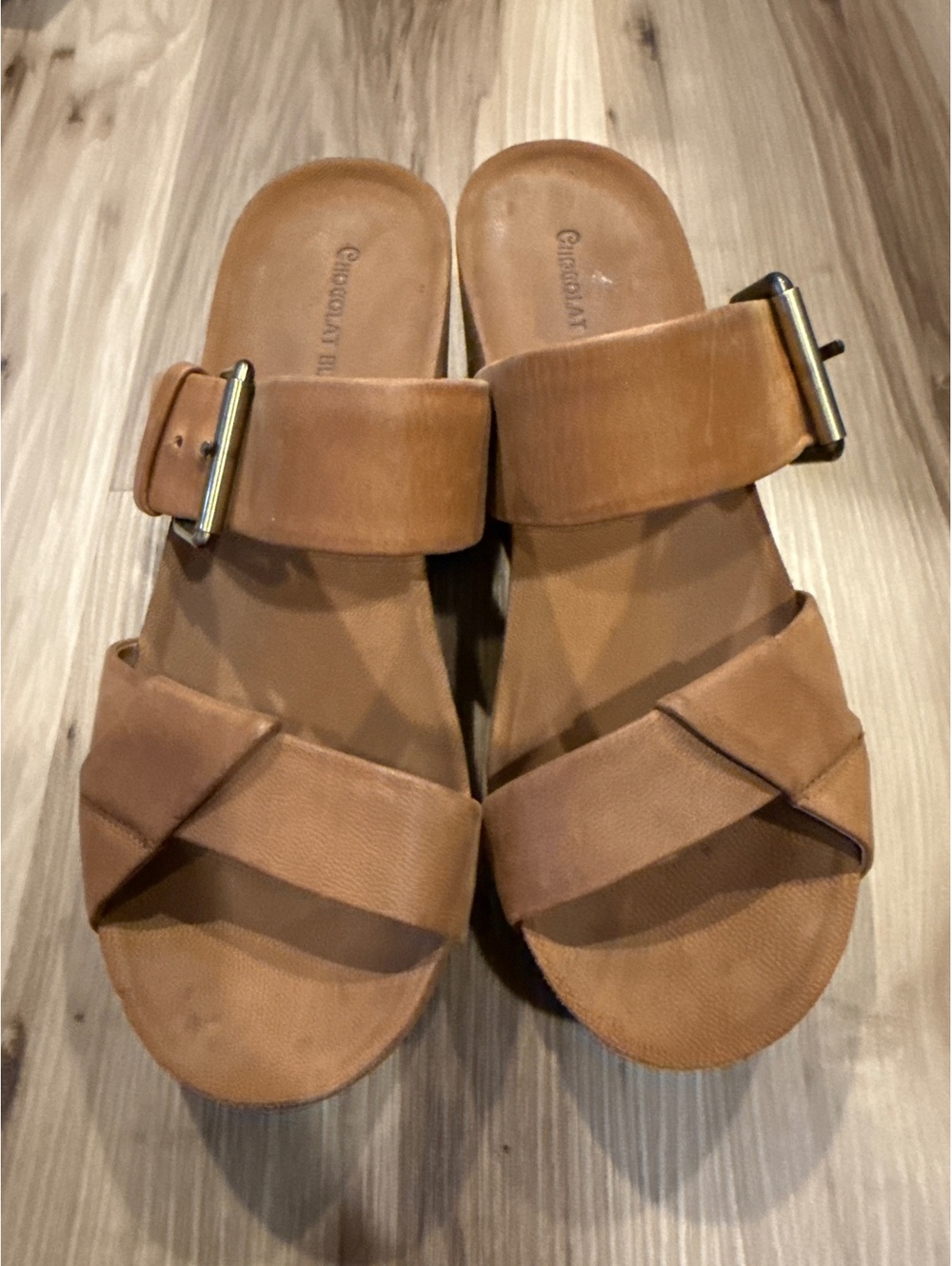 Chocolat Blu wedge Sandal